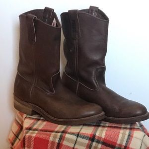 Leather Red Wing Leather Pecos Boot